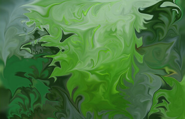 liquify low green abstract background motion blur.