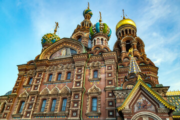 Obraz premium Church of the Savior on Spilled Blood in Saint Petersburg, Russia