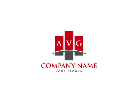 Letter AVG Logo Icon Design For Kind Of Use