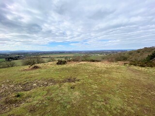 A view of the Shropshire Countryside from Haughmond Hill