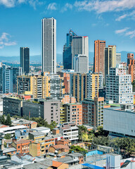 Fototapeta na wymiar Bogotá urban landscape