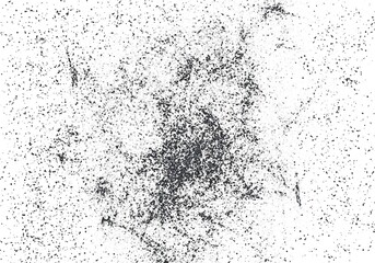 Grunge black and white texture.Overlay illustration over any design to create grungy vintage effect and depth. For posters, banners, retro and urban designs.
