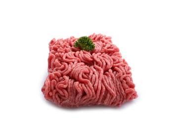 beef meat isolated on white