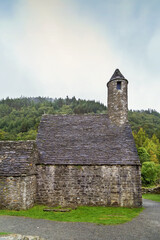 Fototapeta na wymiar St. Kevin's Church in Glendalough, Ireland