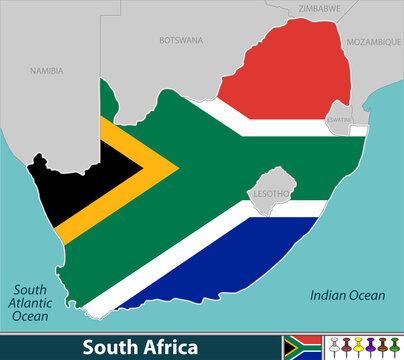 Map of South Africa