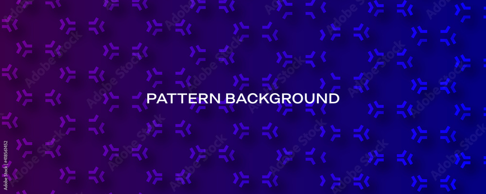 Aufkleber red blue mixed gradient abstract pattern background design . banner background . pattern design .