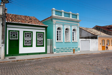 Laguna, Santa Catarina, Brazil: Historic town with Portuguese colonial architecture