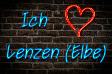 Obraz premium Lenzen (Elbe)