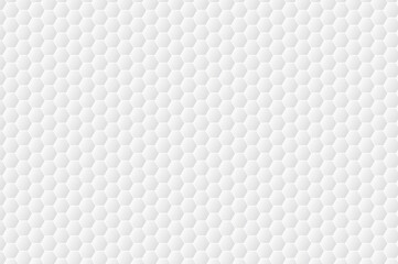 Hexagonal white pattern
