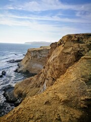 Fototapeta na wymiar Paracas cliffs. Peru