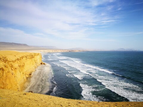 Paracas coastline. Peru