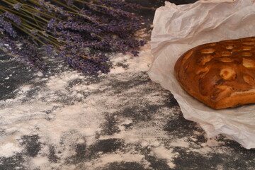 baked goods and lavender