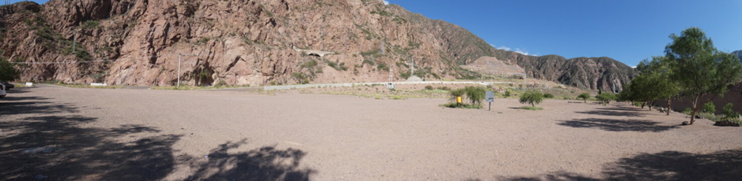 Foto panoramica, Paso de los Andes, Argentina