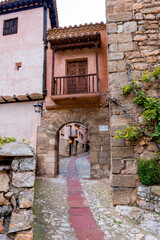 Fototapeta na wymiar Street in the old town of Albarracin