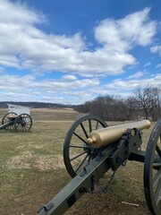 old cannon in the fortress