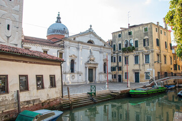 Naklejka premium Characteristic view of the city of Venice, Italy, Europe