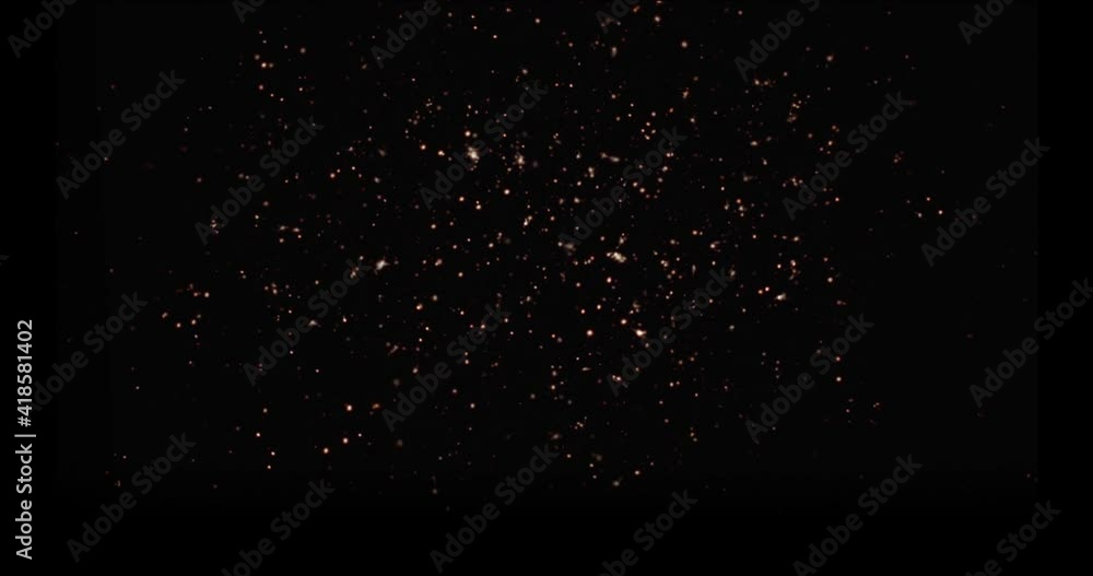 Canvas Prints close up fire explosion rising from ground with detonating pieces. 4k vfx element black background w