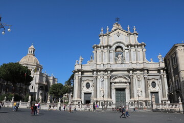 Fototapeta na wymiar Holiday in Catania, Italy Sicily