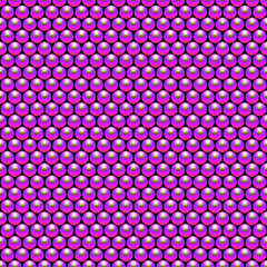 Creative background with pink beads. Seamless vector illustration. 