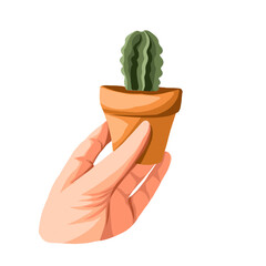 A collection of hands holding bouquets or bunches of blooming flowers. hands holding flower bowls, pots. Flower pots.A bunch of floral decorative design elements isolated on a white background. 