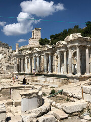 Ancient fountain in Sagalassos antique city