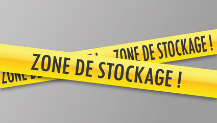 Logo zone de stockage.
