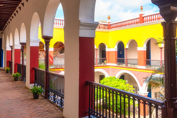 Spanish colonial architecture building, Holguin, Cuba