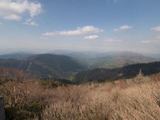 Monte Tsurugi, en el Valle de Iya, en la isla de Shikoku, en Japón