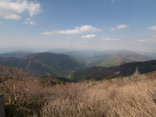 Fototapeta premium Monte Tsurugi, en el Valle de Iya, en la isla de Shikoku, en Japón