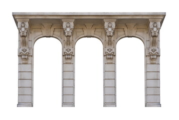 On the streets in Istanbul, public places. Elements of architectural decorations of buildings,...