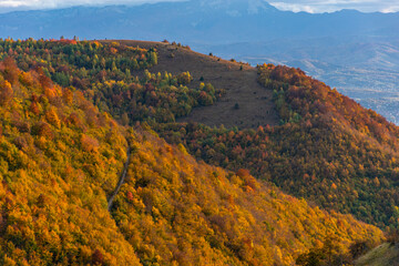 autumn in the mountains