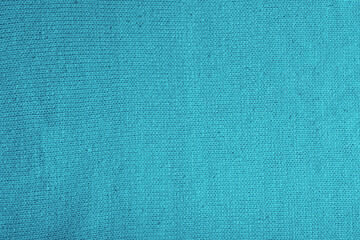 Close up photo of blue cloth texture