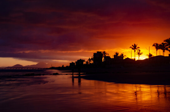 Por do Sol - Mongagu&aacute;