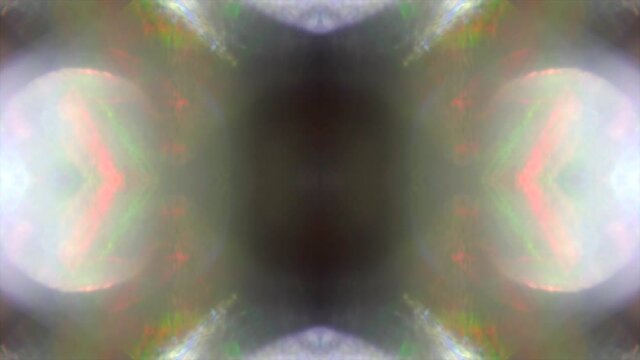 Luxury polychrome light leaks. Mirrored iridescent abstract background.