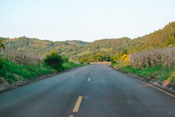 road in the mountains