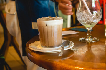 coffee and cream