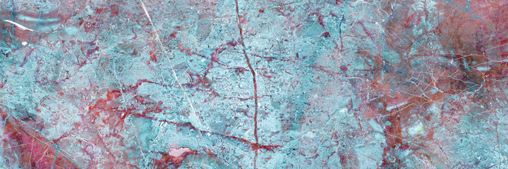 Fototapeta premium natural pattern of marble background, Surface rock stone with a pattern of Emperador marbel, Close up of abstract texture with high resolution, polished quartz slice mineral for exterior. 