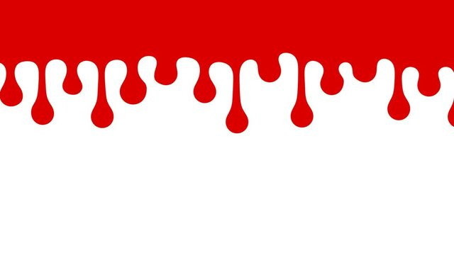 Blood dripping transition vertical (alpha style)