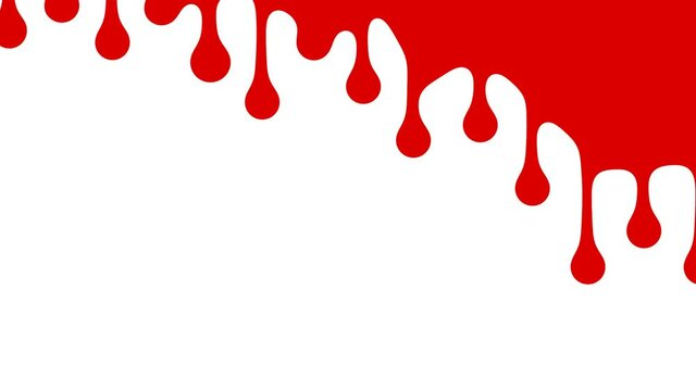 Blood dripping transition diagonal (alpha style)