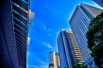 Obraz premium 【東京】港区の都市風景