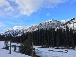 Sun on the Rocks in the Rocky mountains