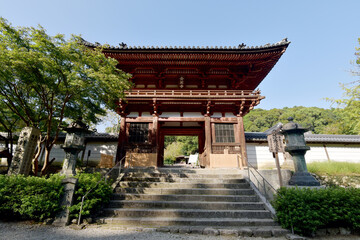 Fototapeta premium 天野山金剛寺 楼門 大阪府河内長野市