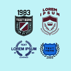 Obraz premium Design vector emblem for print t shirt men, embroidery, etc.