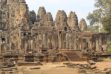 Temple inside Angkor Wat, Cambodia
