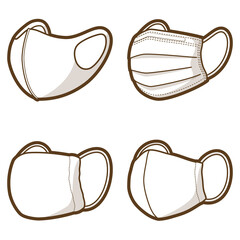 マスク（不織布・ウレタン・布・ガーゼ）