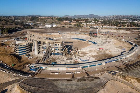 San Diego Jack Murphy Stadium / Qualcomm Stadium Demolition