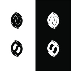 geometric symbol icon design logo vector template