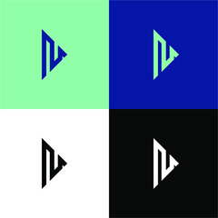 geometric symbol icon design logo vector template