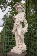 The sculpture "Bellona" in the Summer Garden