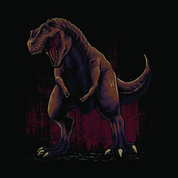 the tyrannosaurs rex dinosaur predator